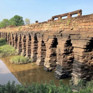 The ancient road that once linked Angkor to the outskirts of the Khmer Empire in the 12th century.