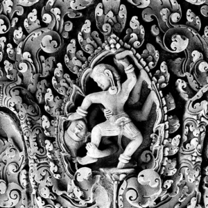 The temple of Banteay Srei and its finely chiseled bas-reliefs that represent one of the greatest achievement in Khmer art