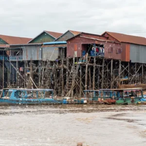 Get a glimpse of daily life in a fishing community located on the shore of the Tonle Sap Lake
